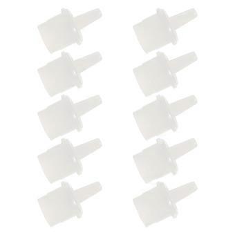 Eyelash Bottle Plugs for Lash Glue Control 100Pcs White Replacement Caps