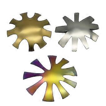 V-Line Nail Cutting Knife Tool Kit in Silver Gold and Multi-Color Set of 3