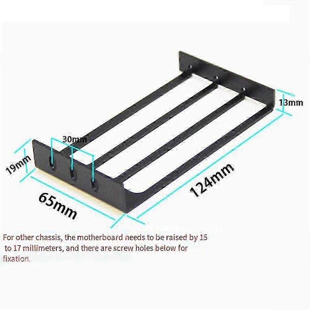 PCI-E Graphics Card Extension Cable Bracket Vertically Kickstand Open Type Computer Rack Case Modification Accessories