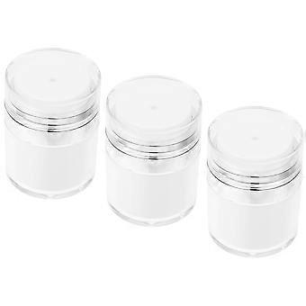 Acrylic Eye Cream Bottle for Storage 3Pcs Empty Cosmetic Lotion Jars