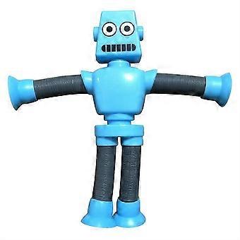 Telescopic Suction Cup Robot Toy Kids Suction Toys Sensory Toys Telescopic Tube Sucker Toy [MI]