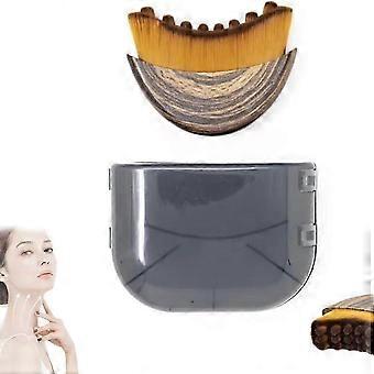 Lymphatic Contour Face Brush, Dry Brushing Face Brush, Lymphatic Drainage Massager For Face, Chin & Jawline Sculpting for Women, Ergonomically Designe