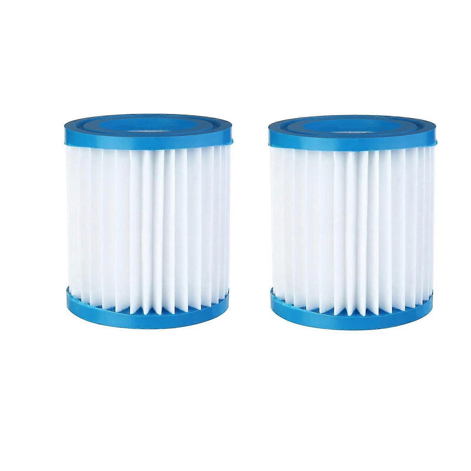 79*89mm,2 Pack Swimming Pool FilterPool Cleaner Filter Element,Pool Filter Pump Filter Element,Washable and Replaceable