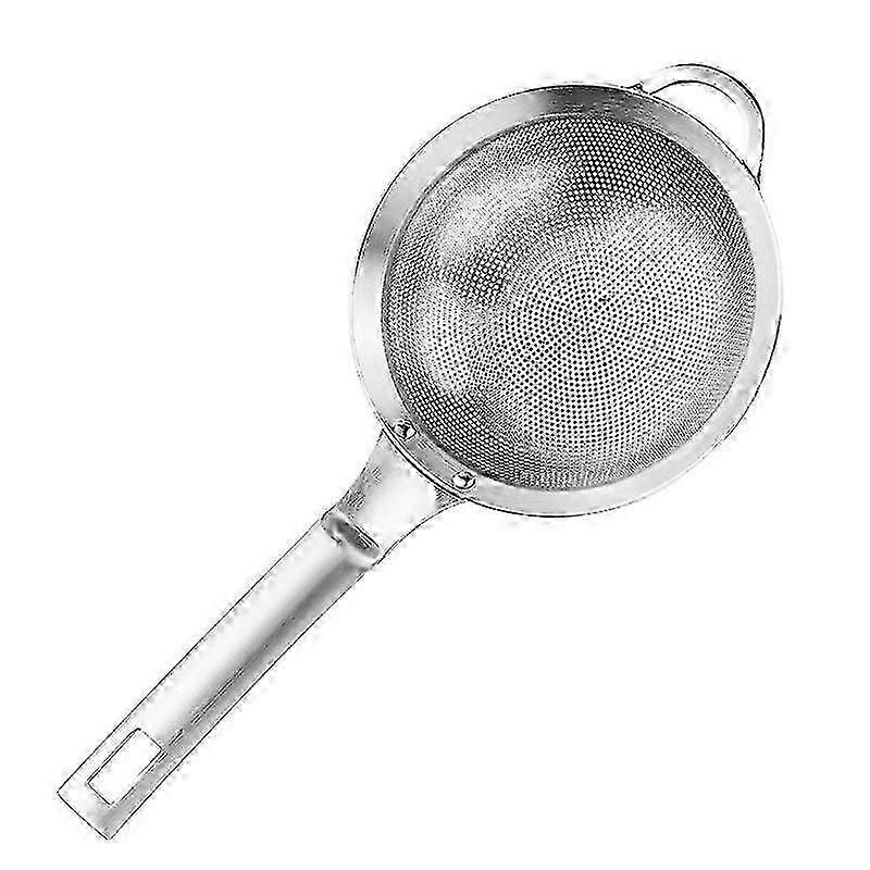 1pc Filter Spoon Kitchen Filter Strainer Fine Mesh Strainer Filtering Ladle