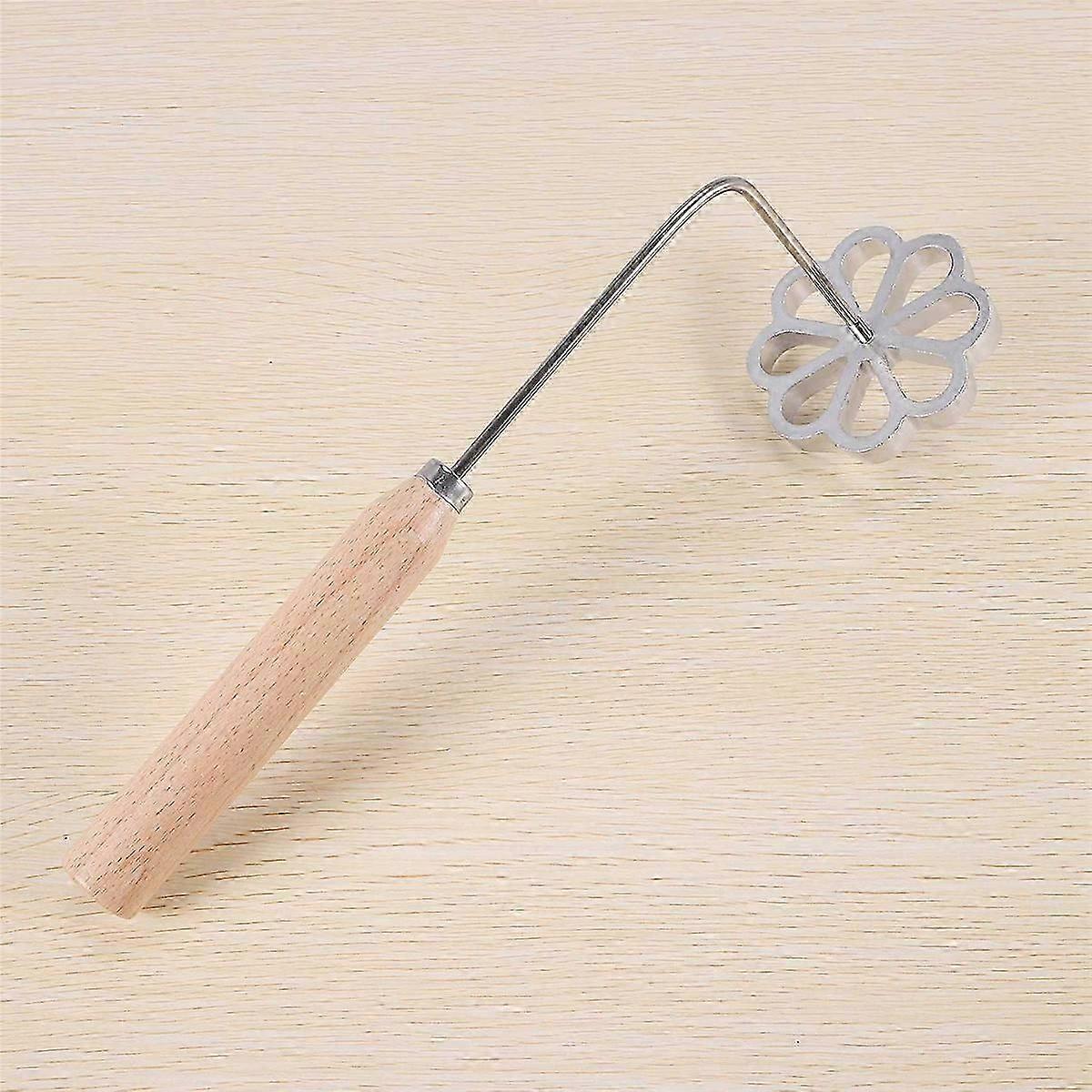 Rosette Timbale Iron Set with Handle Compatible with Kitchen Gadget Flower