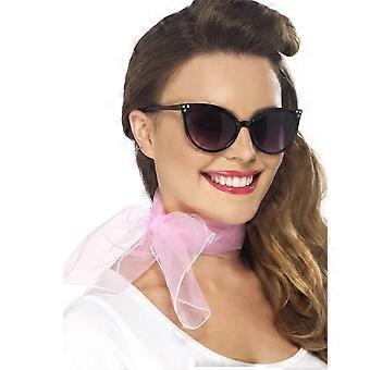 Bufanda rosa de mujer