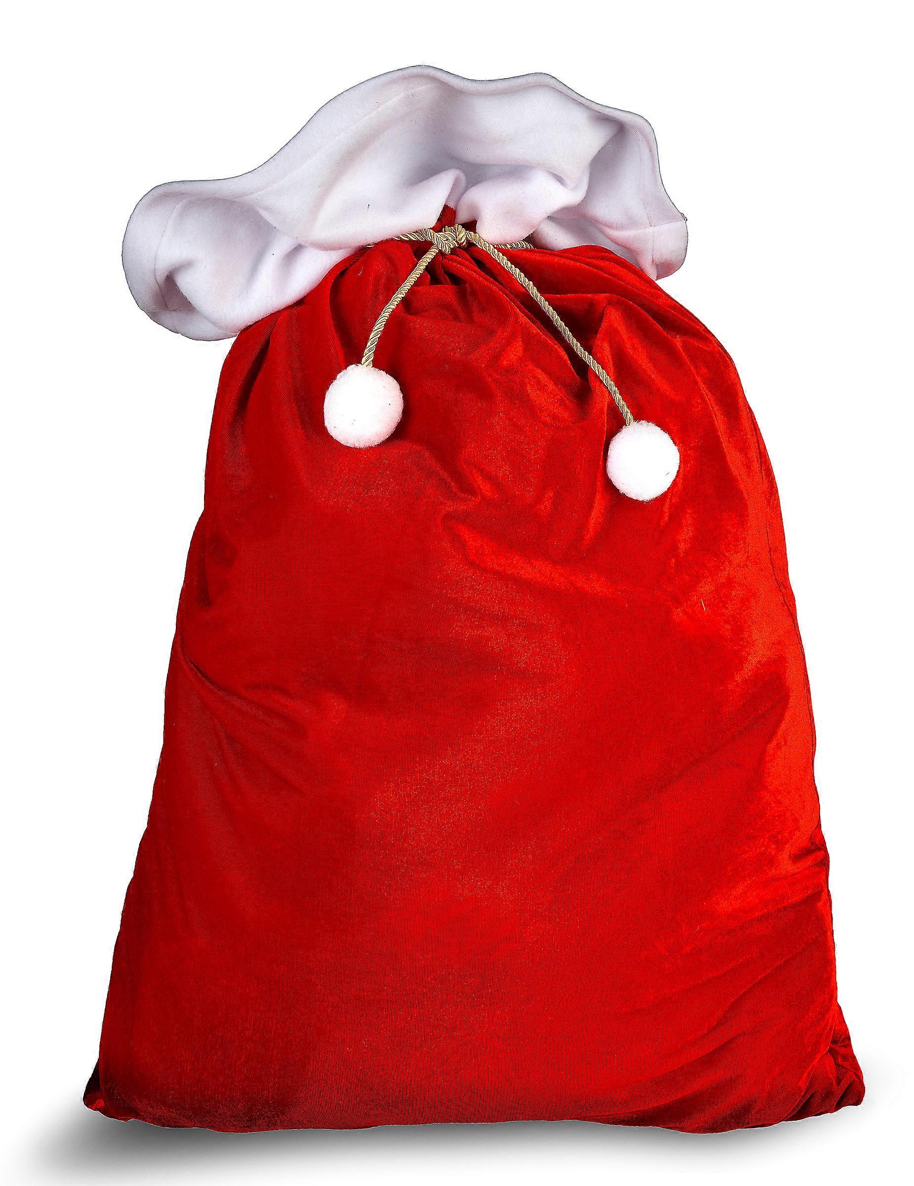 Red Santa Claus sack