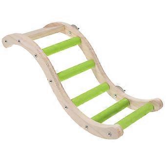 Bird Cage Climbing Ladder Toy for Parrot Wood