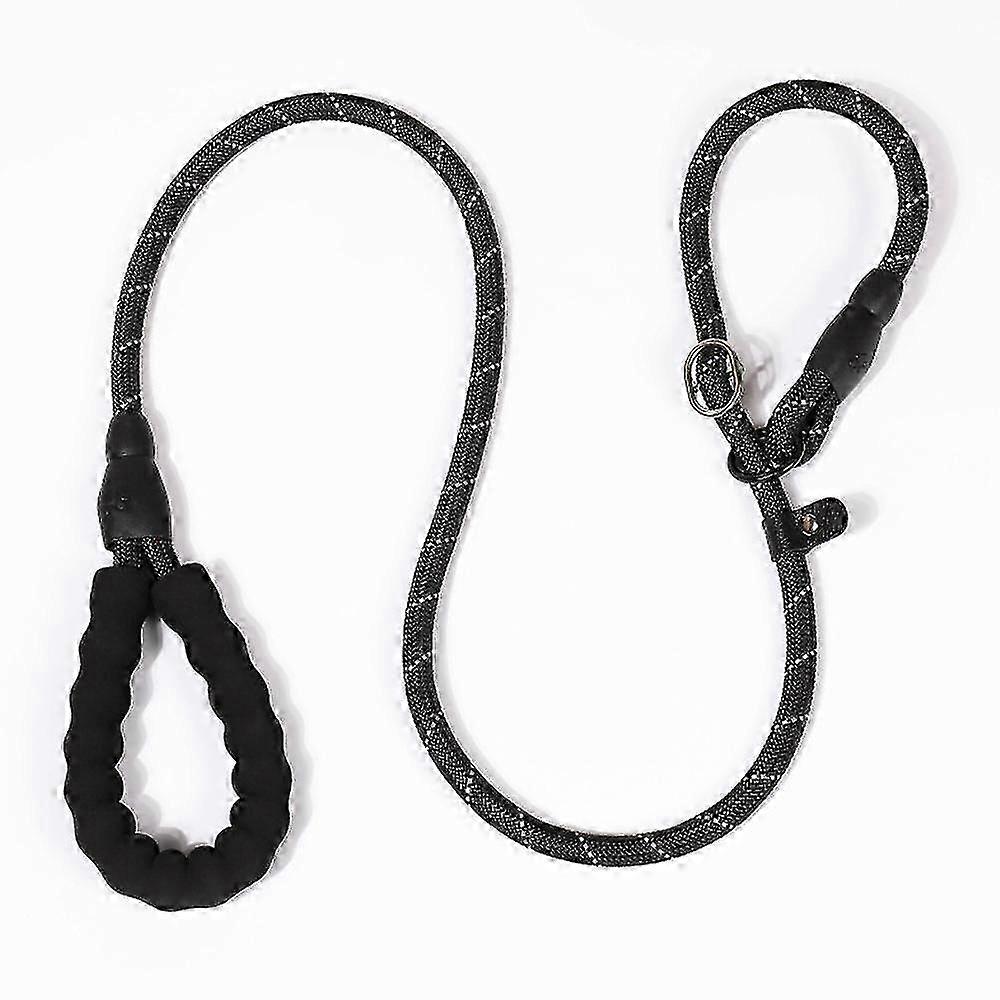 Adjustable Slip Leash With Reflective Threads