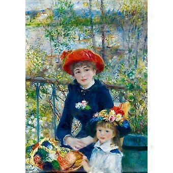 Renoir - Two Sisters (on The Terrace) Puzzel 1000 Stukjes