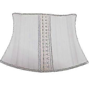 Special Latex Corset Belly Restraint Belt Body Shaper 25 Steel Bone Smooth Rubber Belt
