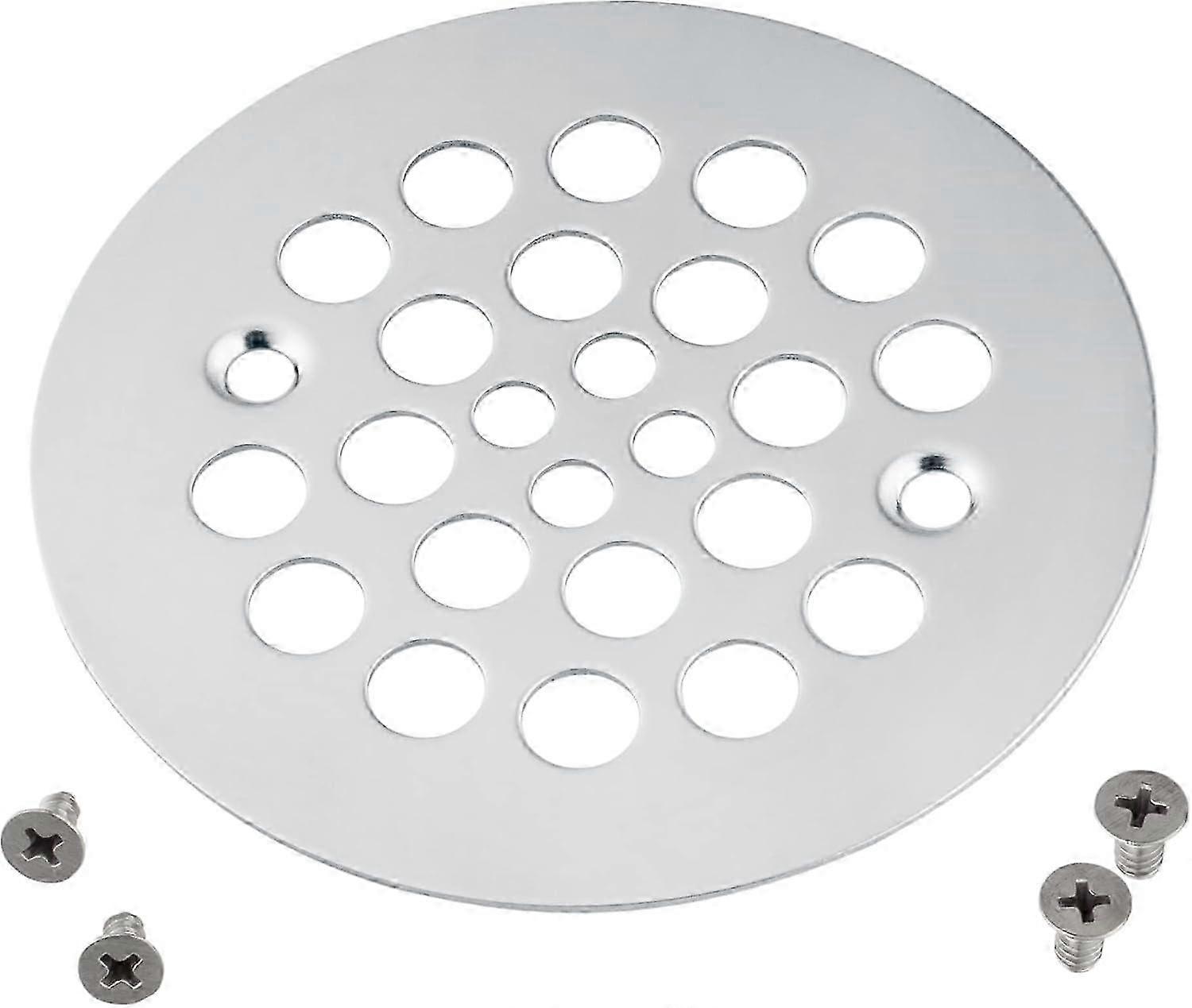 4-1/4 Inch Screw-In Shower Strainer Grid