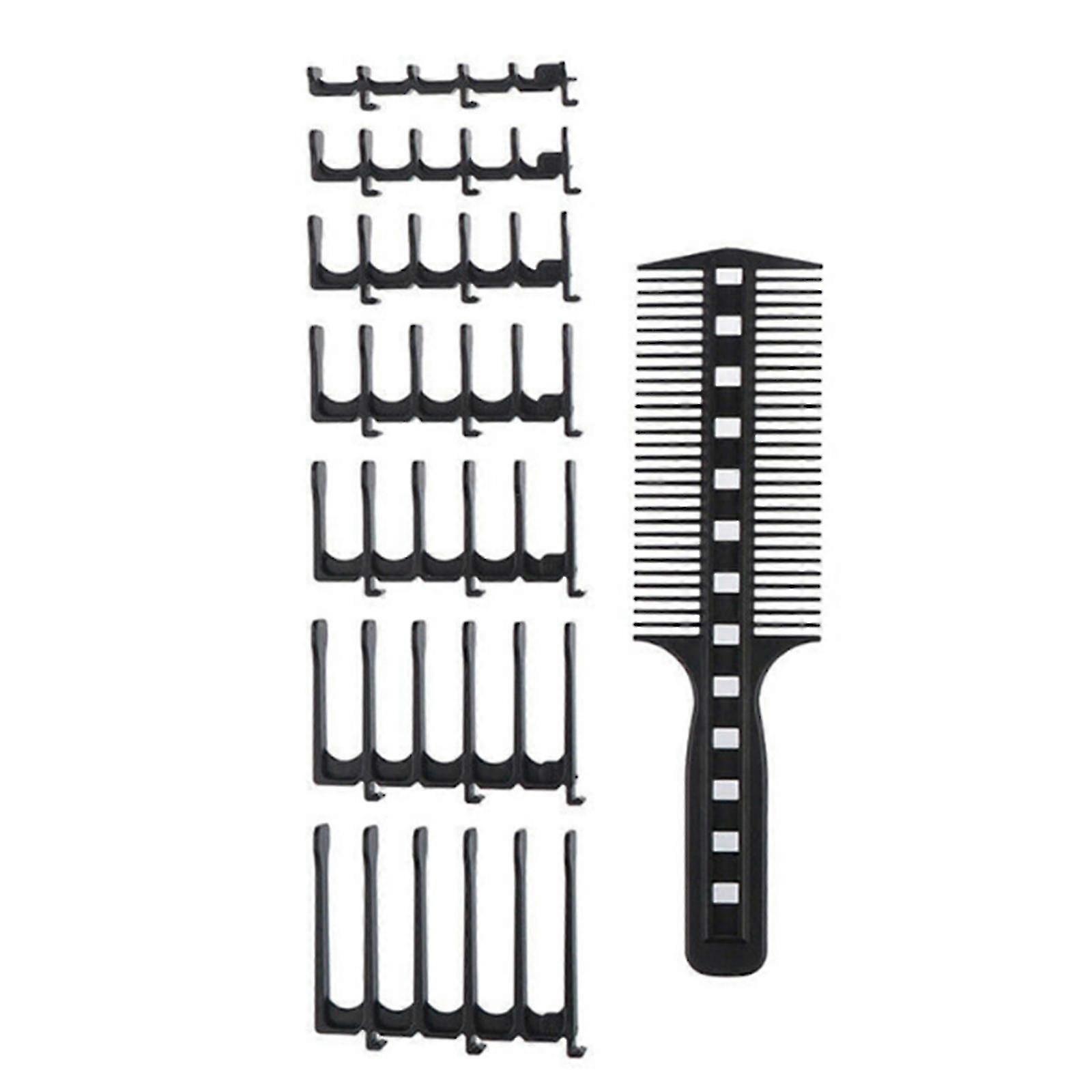 7-Pc ABS Hair Cutting Comb Set