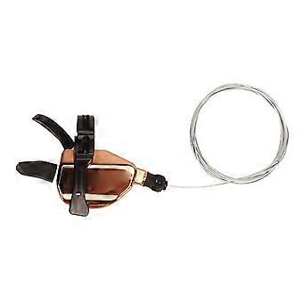 Faltrad Daumen Gashebel Speed Control Finger Gashebel für 22.2MM Lenker 57 Gang Roségold YMQX)