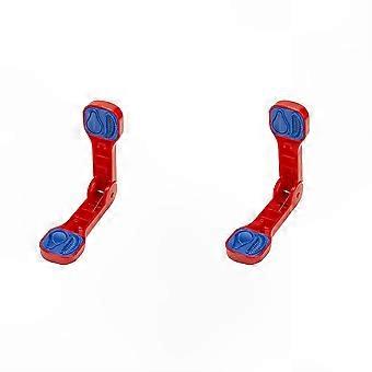 Trout Dough Bait Mold, 2-Pack Multifunctional Portable Fishing Tackle Accessory in Red