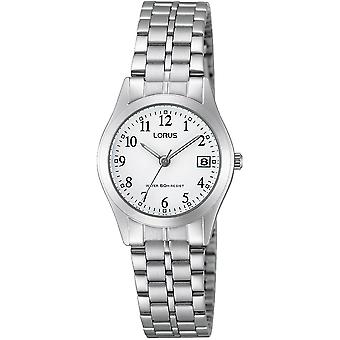 Lorus Uhren Quarz Analog Damen Uhr mit RH767AX9 Edelstahl Armband