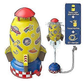 Outdoor Spinning Rocket Water Sprinkler
