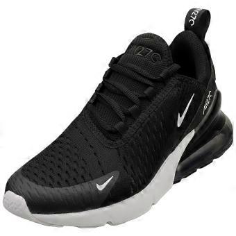 Nike Air Max 270 Kids Fashion Trainers in Black White