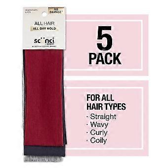 scunci Classic Knit Headwrap Fabric Headband Multicolor 5 Count