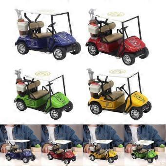Alloy Mini Golf Cart Pull-Back Model