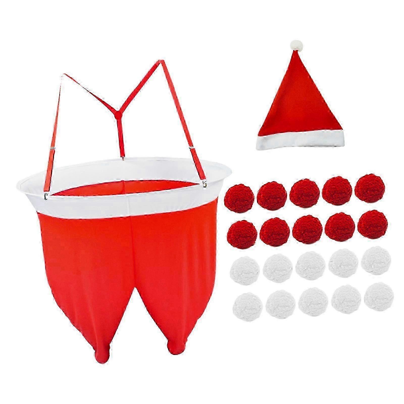 Interactive Santa Pants Toss Game