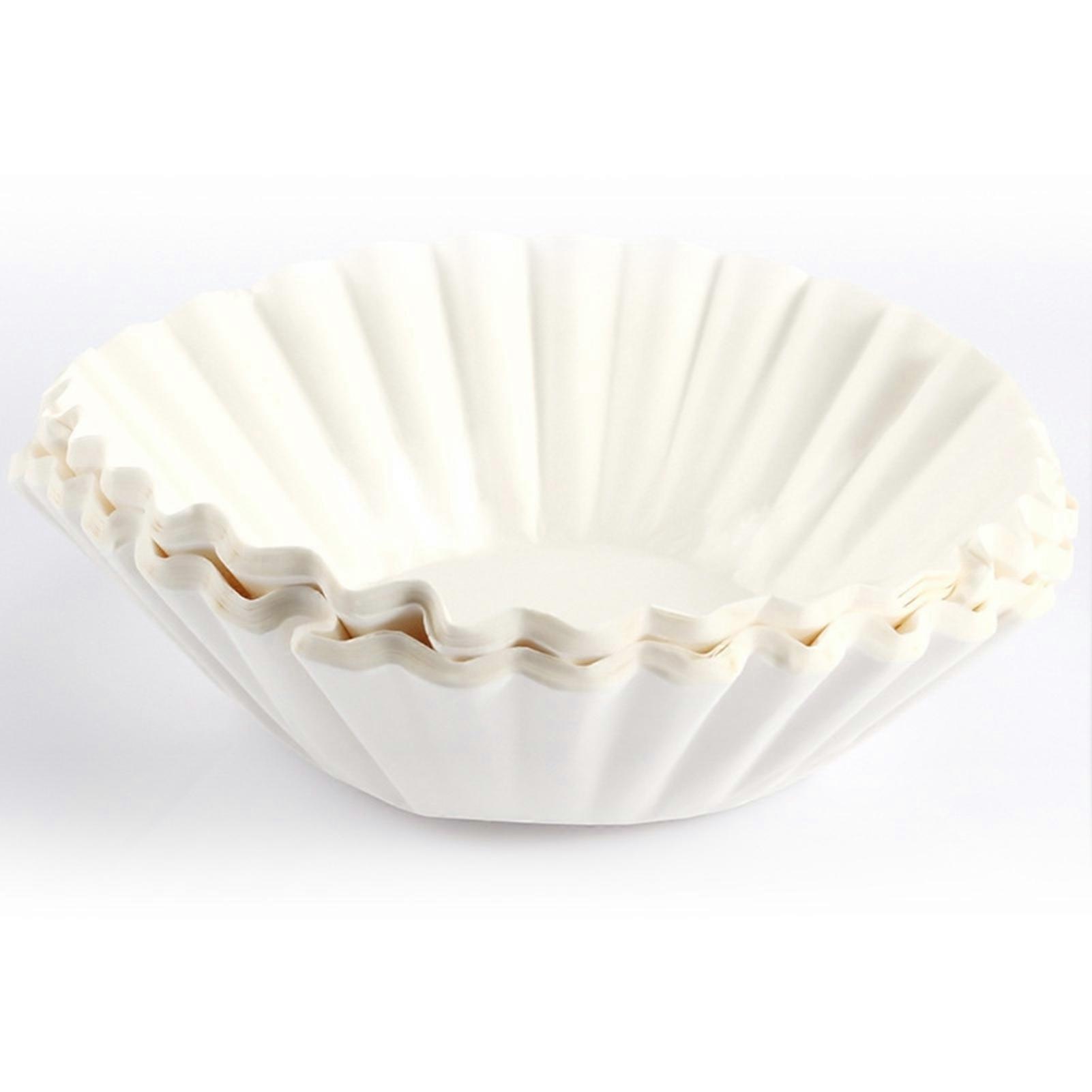 Disposable Coffee Filter Set Basket Coffee Filter Paper Replacement Accessory for Coffee Maker 50