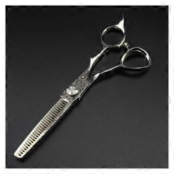 Professional Hair Cutting Scissors Set 6 Inch Stainless Steel Barber Hairdressing Shears with Precision Blades and Ergonomic Grip