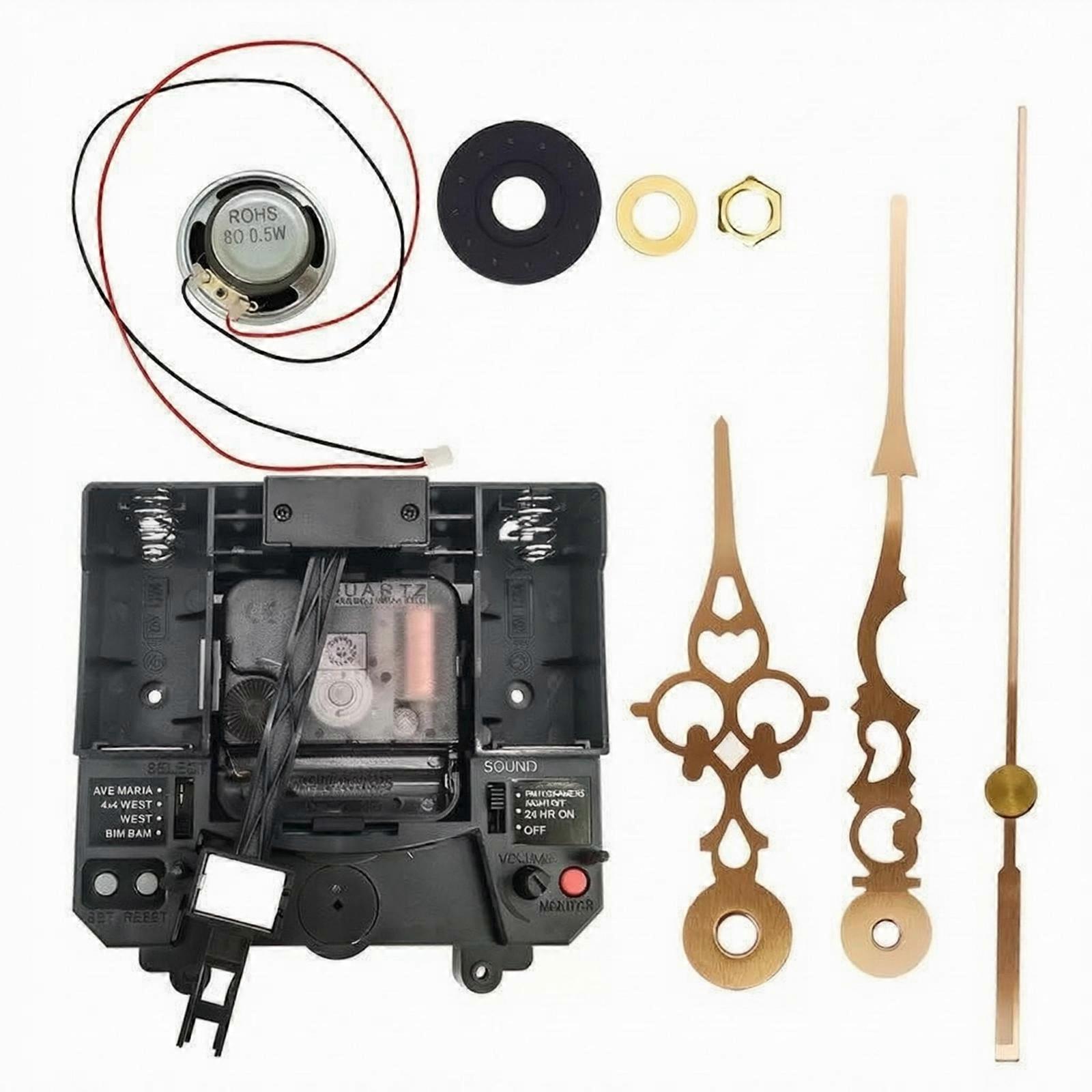 Quartz Pendulum Movement Replacement Pendulum Quartz Timekeeping Mechanism Kit