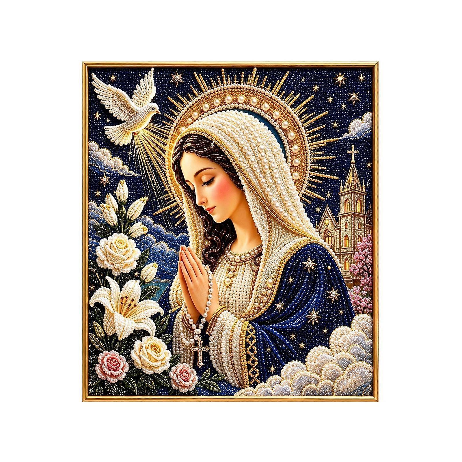 Sparkling Madonna Rose Diamond Kit
