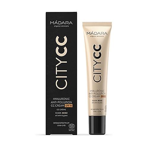 Facial cc cream SPF 15 beige tone 40 ml of cream