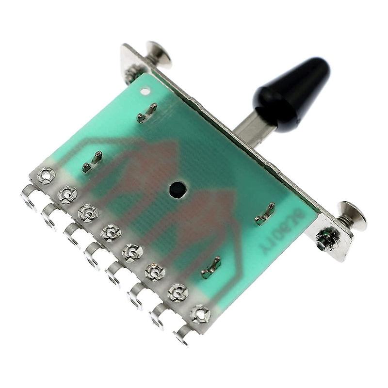 2Pcs 5 Way Pickup Selector Toggle Switch Pour Commutateurs de Changement de Vitesse De Guitare Électrique Série St/sq