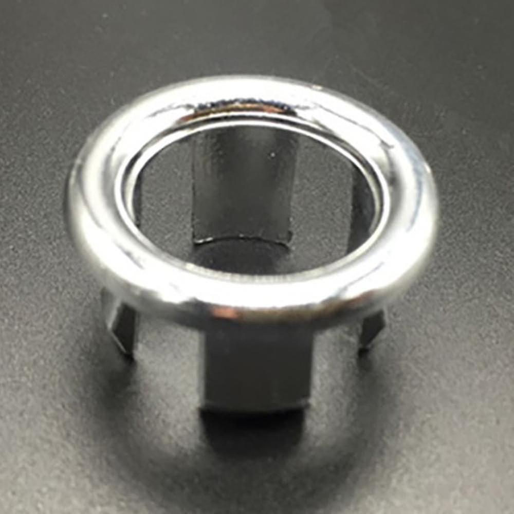 Sink Basin Overflow Round Ring Drain Hole Plug Cap Cover Spare Bathroom