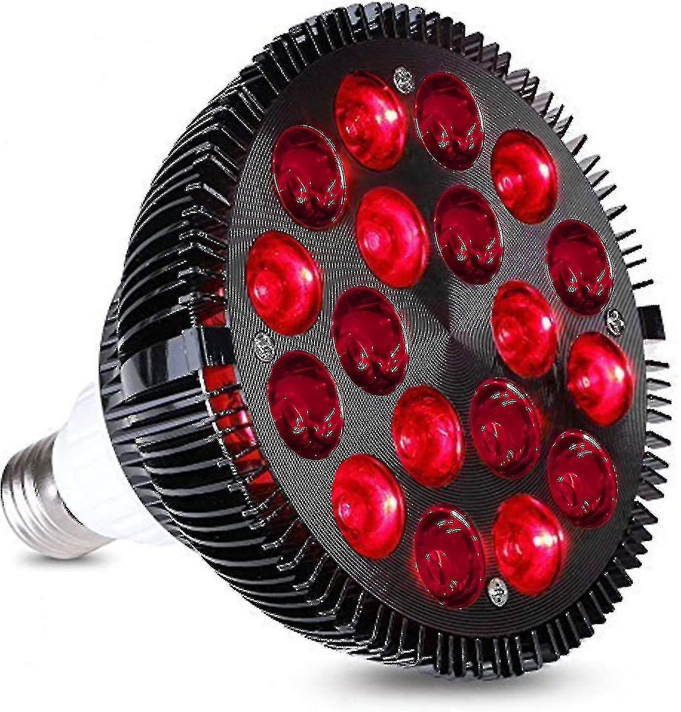 Rotlichttherapie 18 LEDs Rotlichttherapie-Glühbirne Infrarotlichttherapie-Lampengerät -Q310