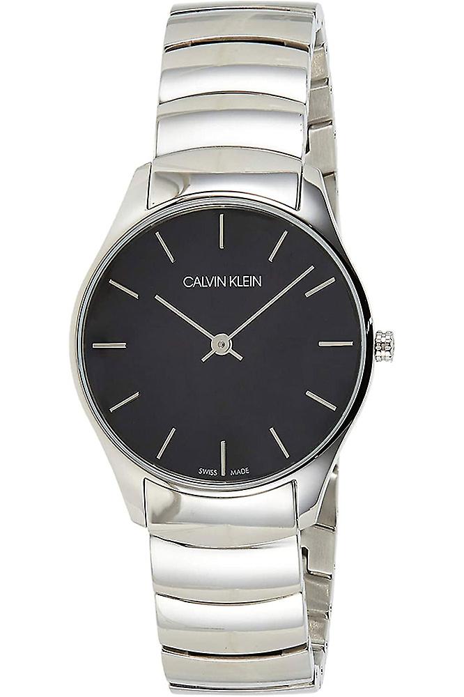 Calvin Klein Classic K4D2214V - Quartz Femelle En Acier Inoxydable Analogique