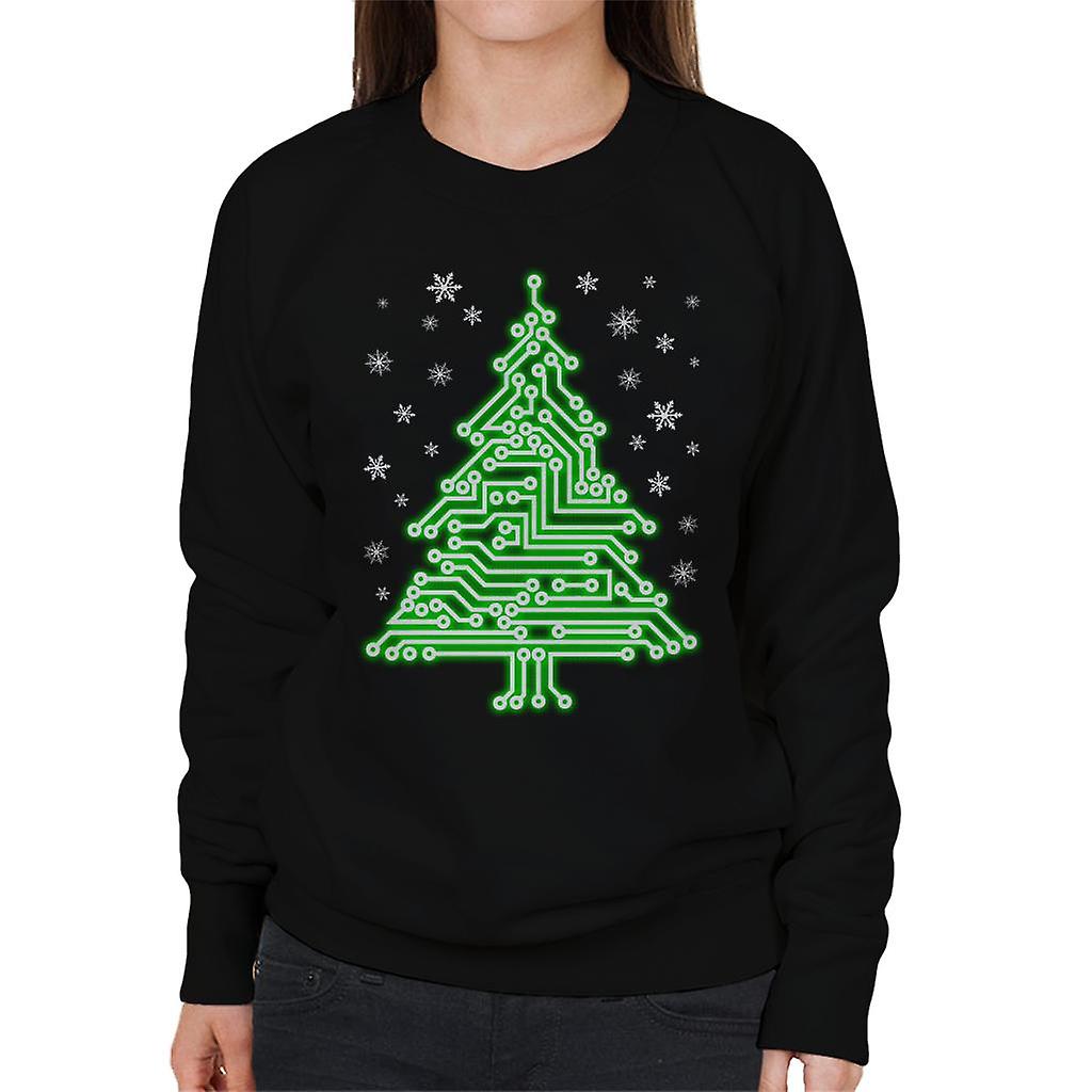 Circuit Board choinki Damska bluza