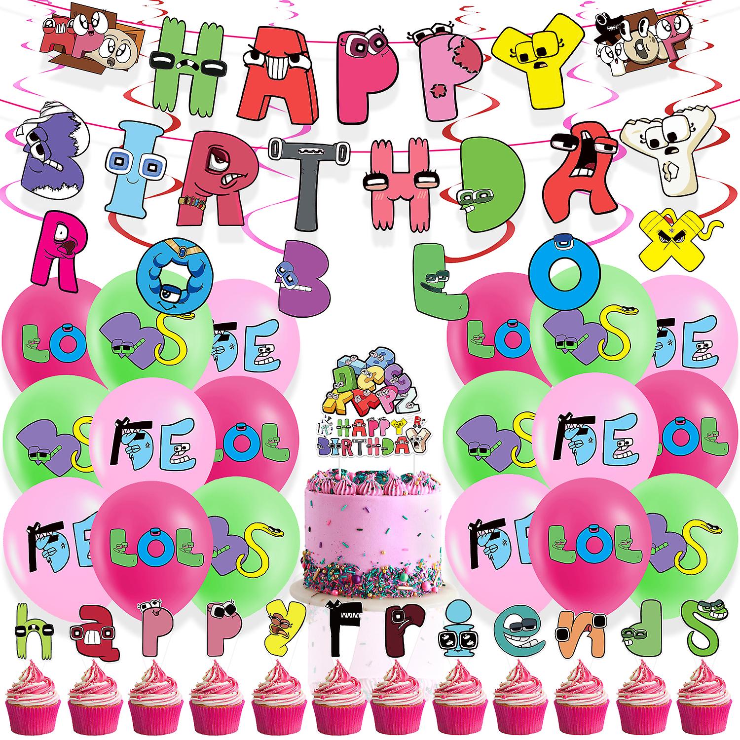 Pack De Fête Amusant Renard - Kit Complet De Fournitures D'Anniversaire Thème Renard Avec Bannière Joyeux Anniversaire Renard, Ballons Renard Et Vaisselle De Fête Pour Enfants
