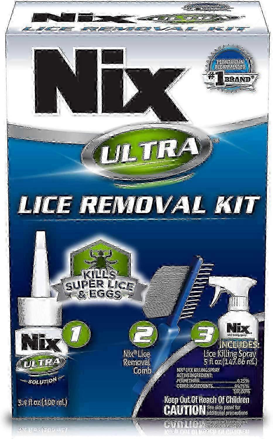 Nix 2-in-1 Ultra Super Lice Removal Kit, 1 Ea