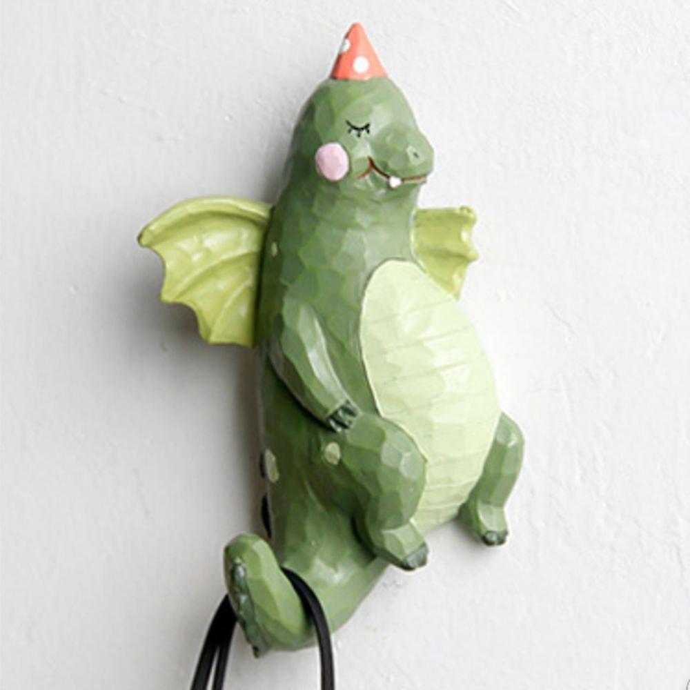 Dinosaur Wall Clothes Rack Towel Rack Organizer Holder Helmet Hook