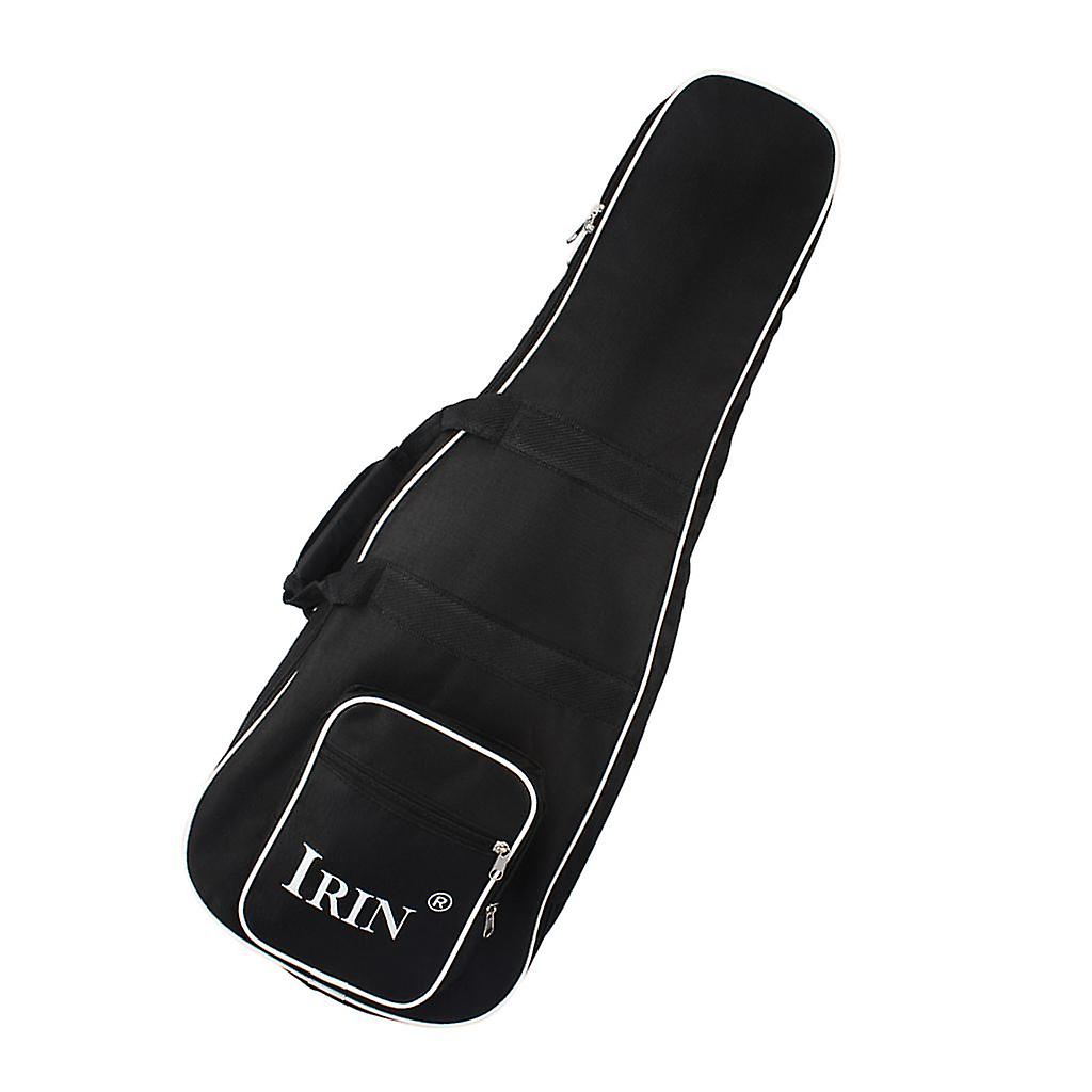 ايرين ماندولين حقيبة قطن مبطن أكسفورد قماش قابل للتعديل حزام ظهر أسود