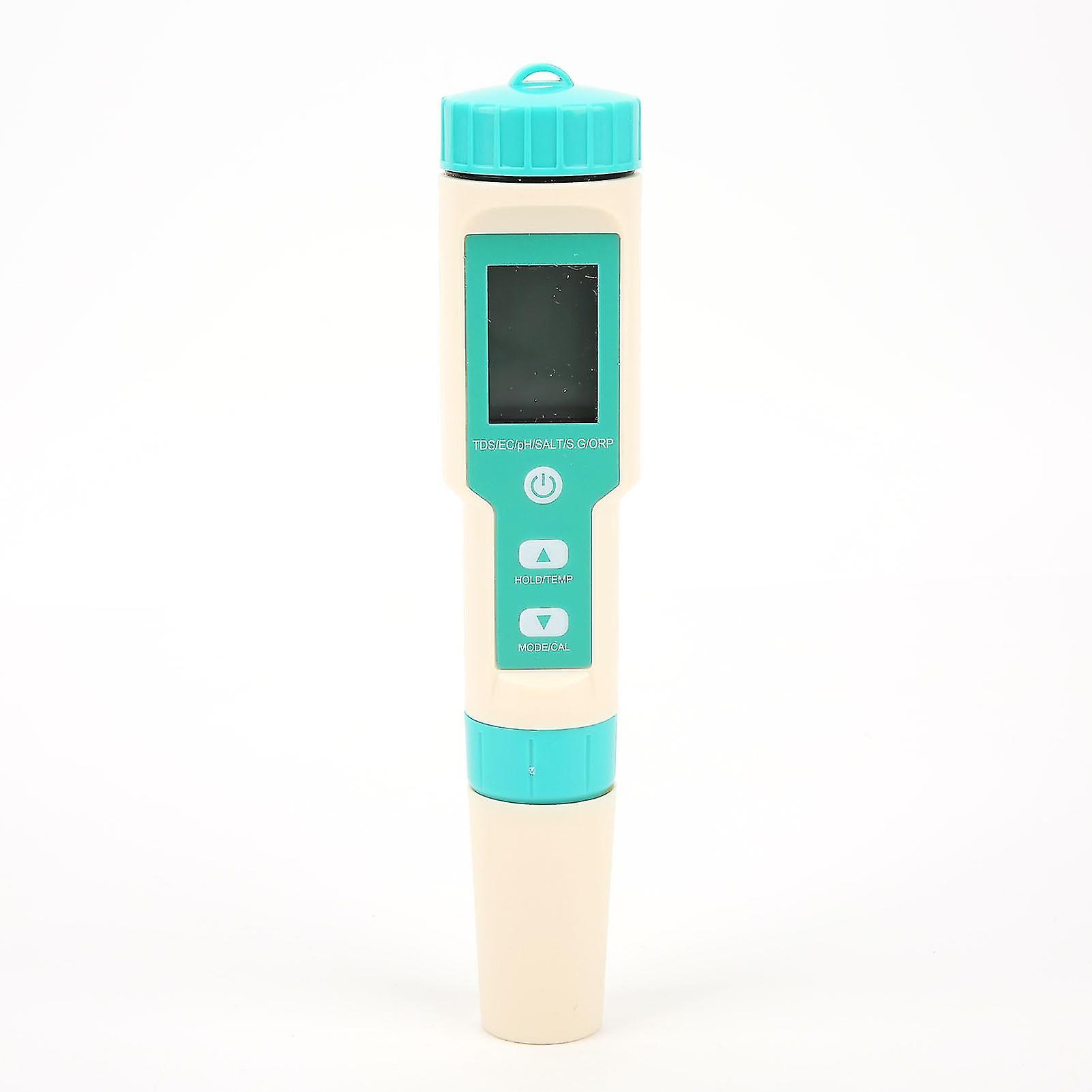 C-600 7 In 1 Water Quality Test Pen Ph Tds Temp Ec Salinity Sg Orp Meter For Aquarium