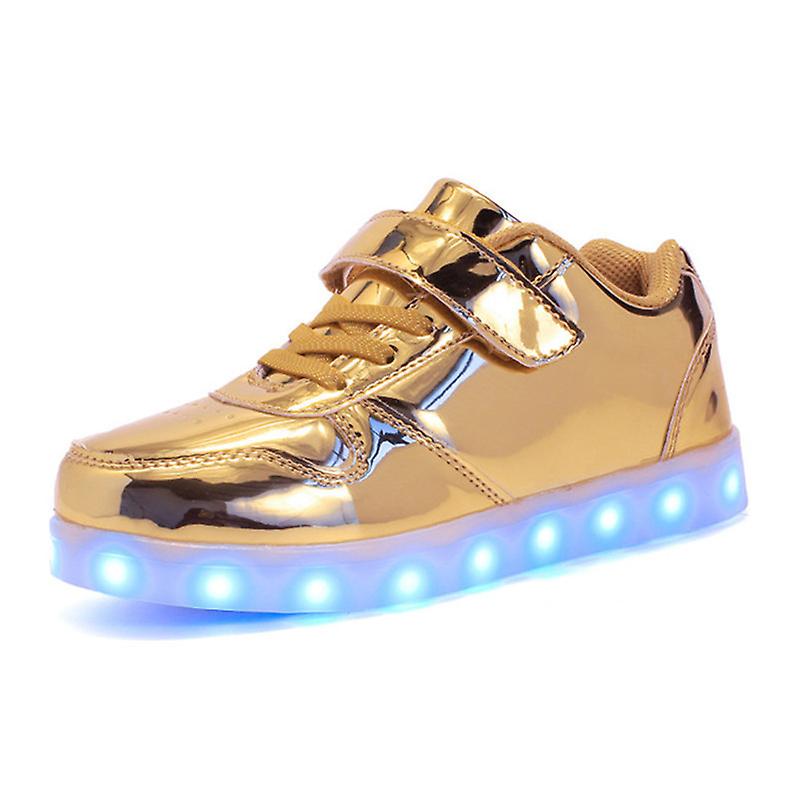 Garçons Filles Enfants Led Light Up Chaussures Lumineux Clignotant Baskets Baskets Cadeau