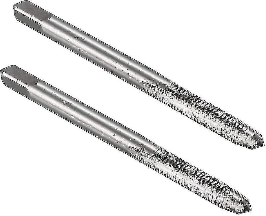 Metric Tap M4 X 0.7mm H2 Hss Uncoated 3 Straight Flutes Thread Tap Diy Tool 2pcs