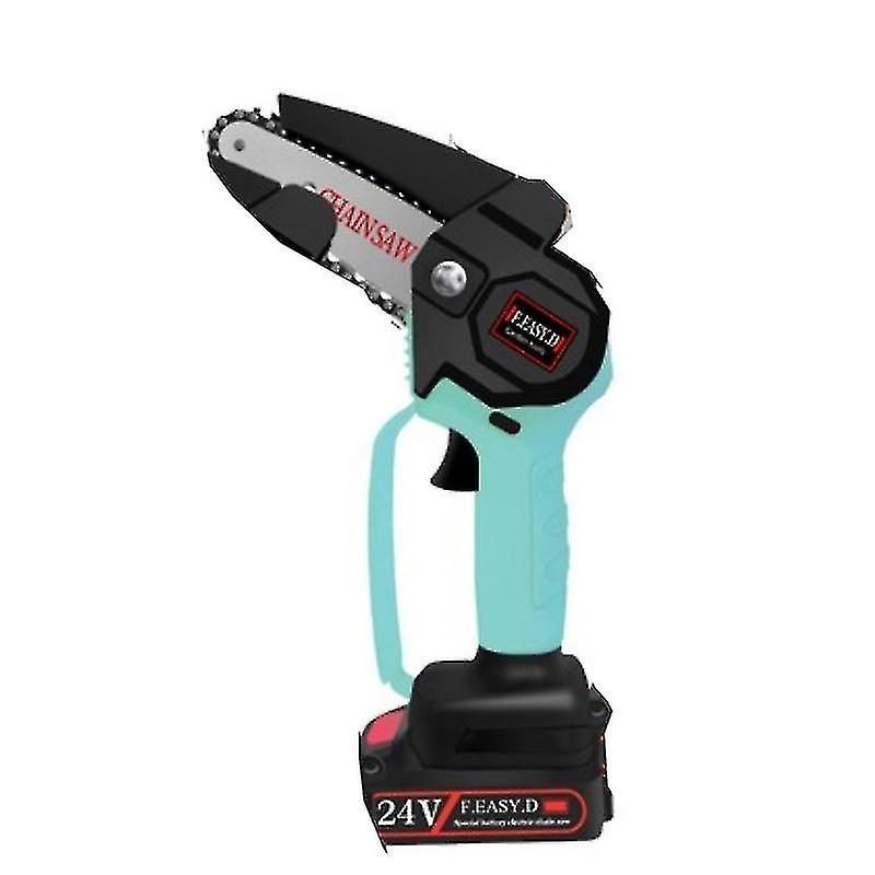 Mini tronçonneuse 4 pouces, sans fil Mini tronçonneuse alimentée w / chargeur rapide rechargeable, utilisation d’une seule main Elec