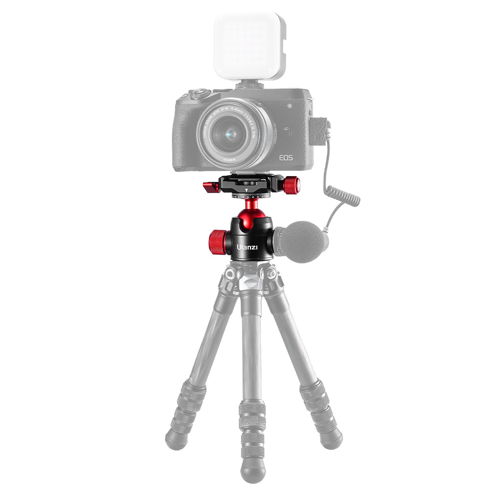 Mini Ball Head Dual 360 Panorama Adjusting With Cold Shoe Mount