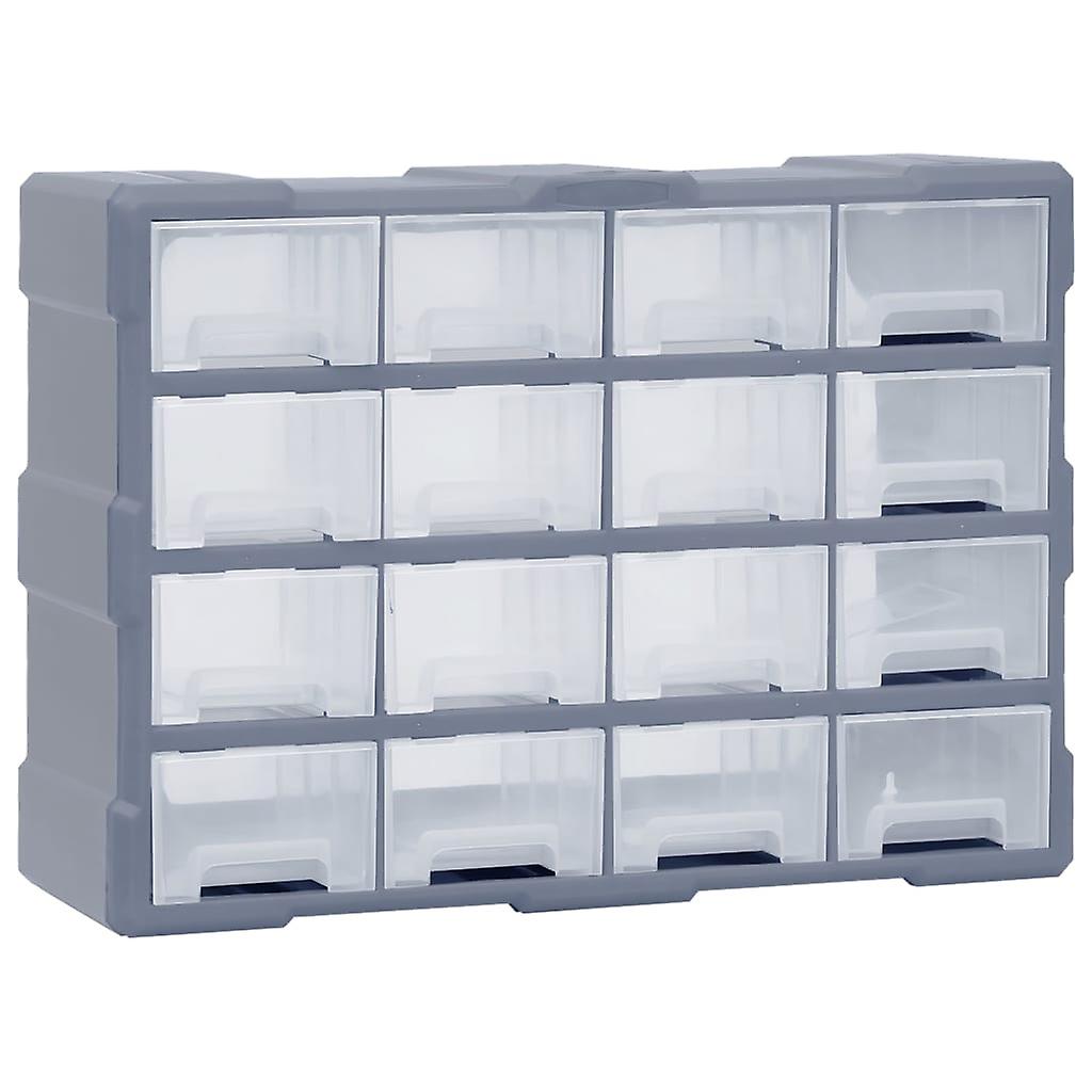 Multi Drawer Organizer 16 Drawers 52x16x37 cm