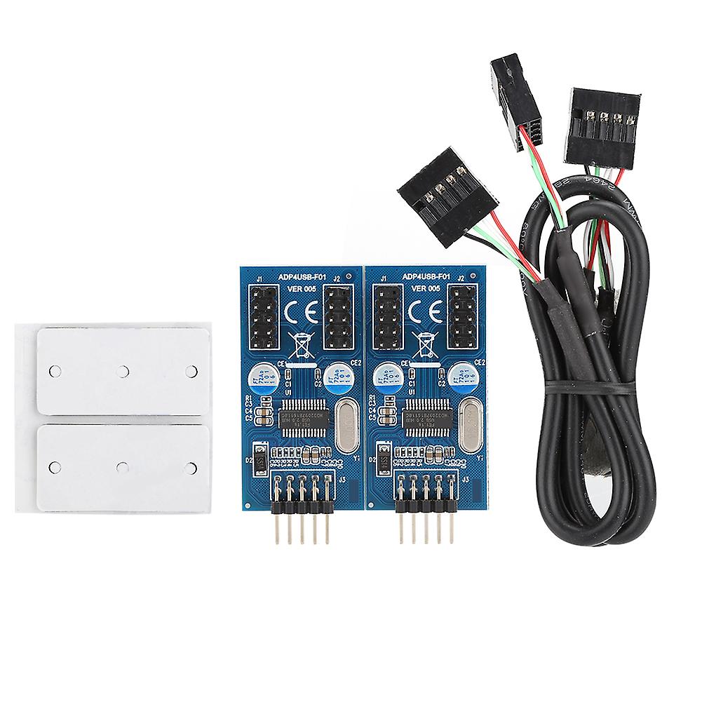 Motherboard 9-pin USB Head Multiplier for WIN2000 / WinXP / 2003 / VISTA / 2008 / WIN 7/ WIN8 32 / 64BIT / Linux / MAC