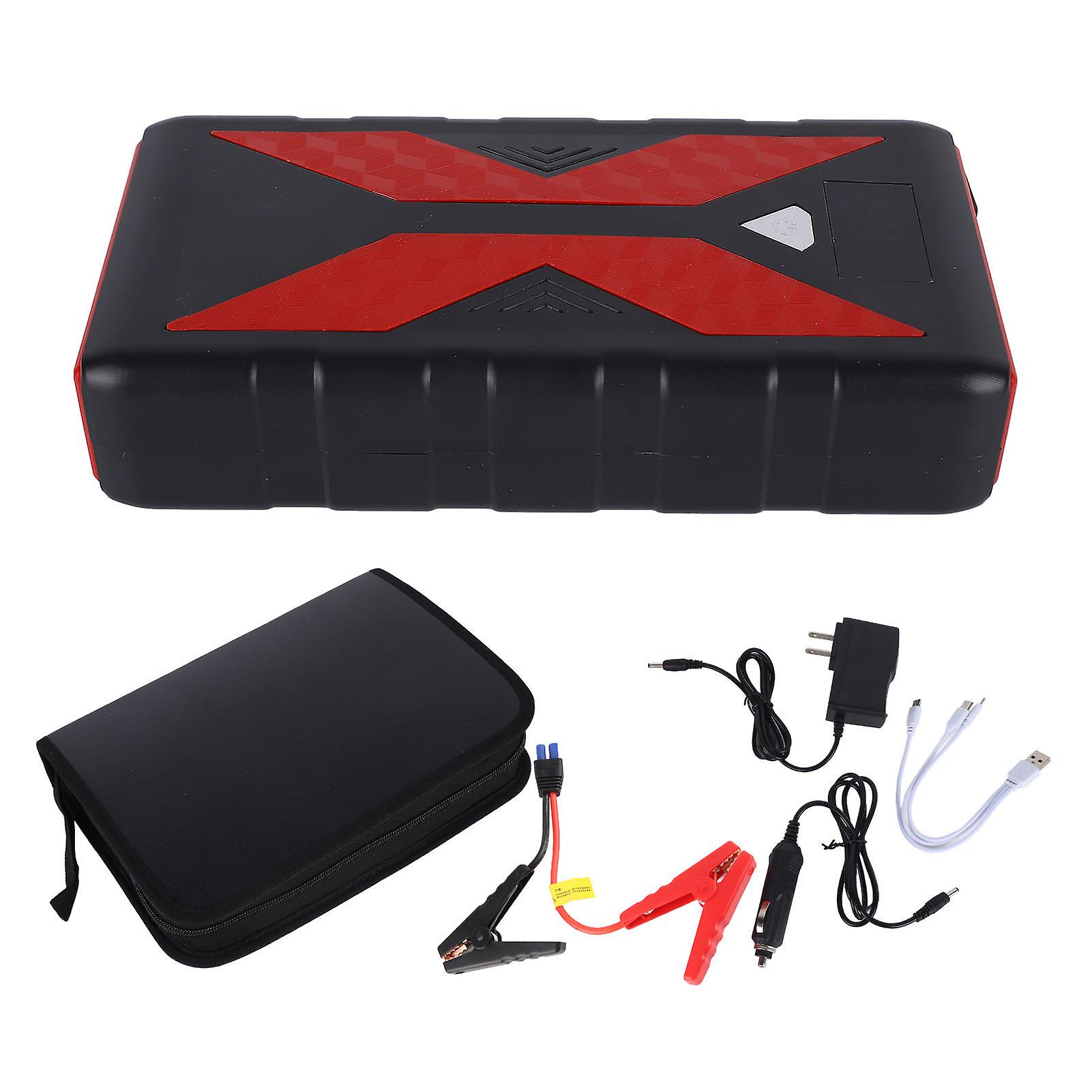 12V Car Battery Starter 28000mAh Portable Power Pack Dual USB Emergency Car Jump Starter with LED Light Compact and Reliable