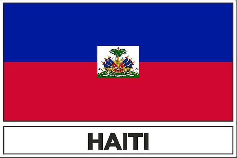 STICK sticker flag RH Haiti