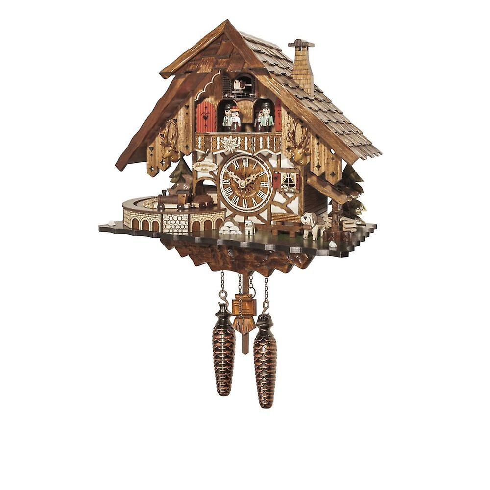 Engstler - 48710 sqm - Cuckoo clock - Quartz - Walnut