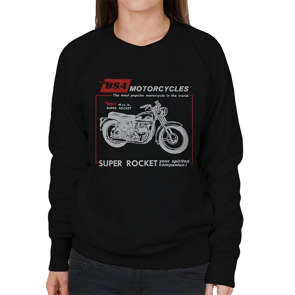 BSA Motorcycles Super Rocket Women's Sweatshirt
